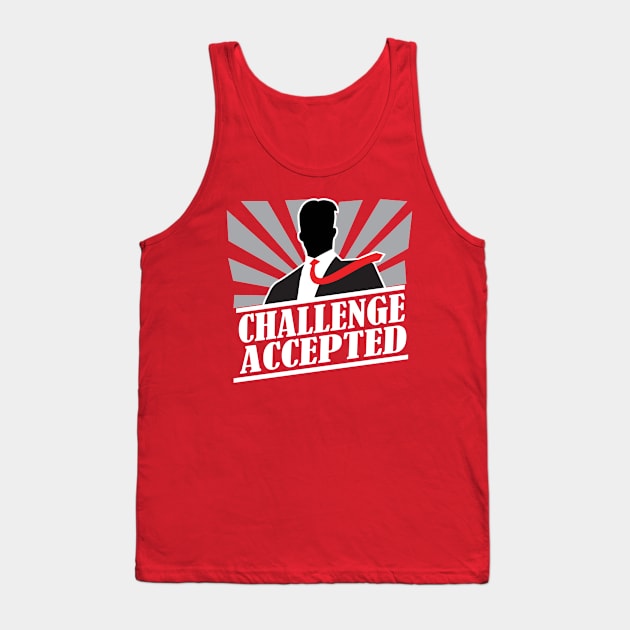 Challenge Accepted Tank Top by DetourShirts